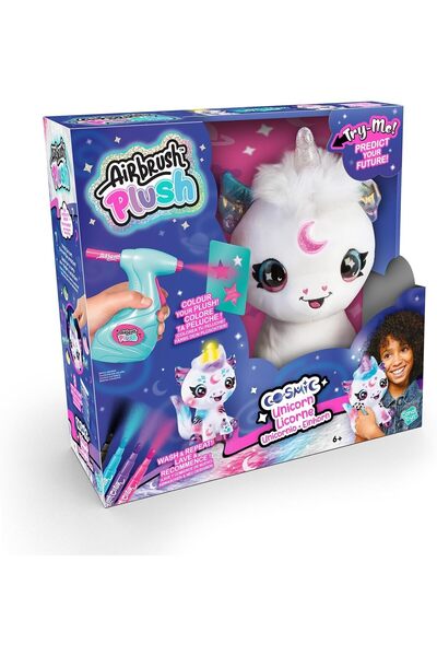 Canal Toys دمية يونيكورن كوزميك كيوتي المضيئة بمسدس رش الهواء