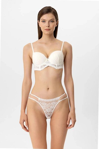 Pierre Cardin 4880 Madrid Set of Unbuttressed Bra with Empty Cup Lace