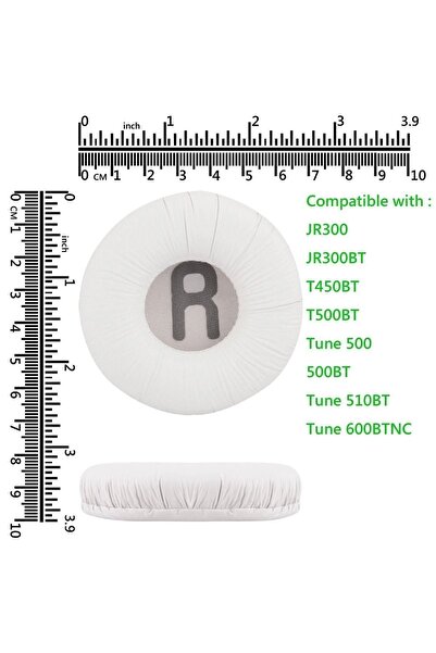 Alstrap وسادة إسفنجية متوافقة مع سماعات الرأس Jbl لضبط T500bt 510bt 520bt T560bt T600 T450 460 Jr300 310 T250