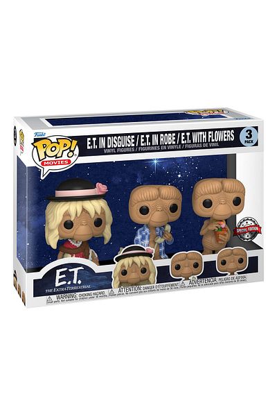 Funko Pop! Movies: E.T. 40周年Pop！ Movies E.T. 3-Pack