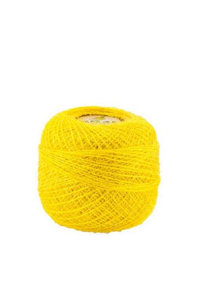 P Parla Knitting and Embroidery Thread, 6036 Model Yellow Colored Multi-Purpose