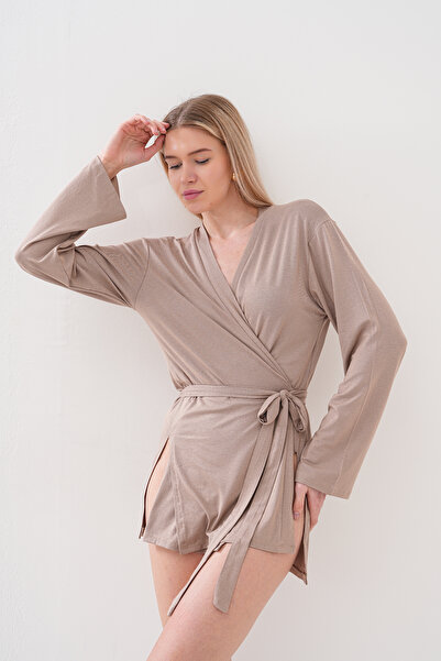 sanmaria COPY - Kimono moale negru