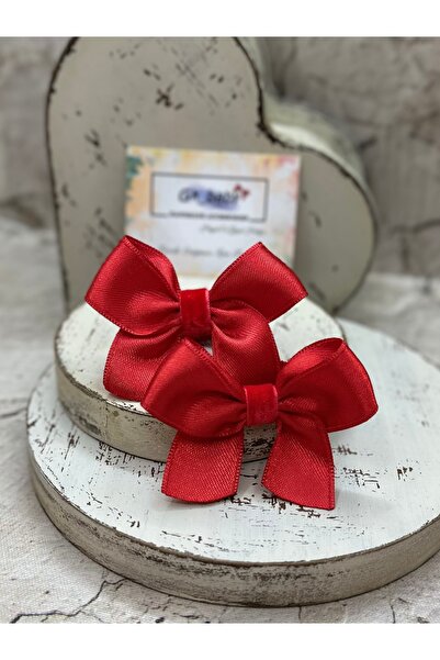 GK Red Bow Rubber Buckle