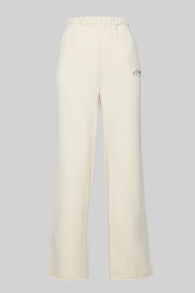 HUGO Women's Lace-up Sports Pants Beige