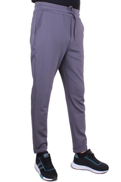 DAGOSTER DMG23-619962 Dimljene obične uske pantalone za muškarce Žakard