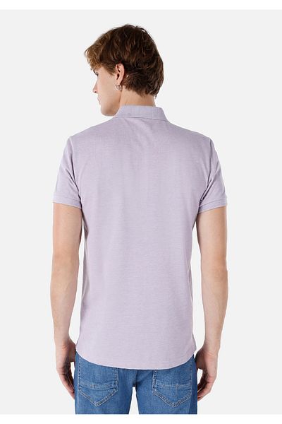 Colin's Classic Fitt Purple Men's Polo Neck T-Shirt