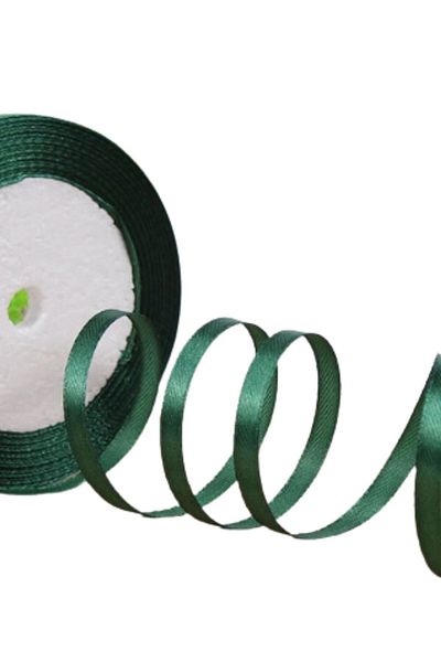 P Parla 10 Meters Khaki Satin Ribbon - 1 cm