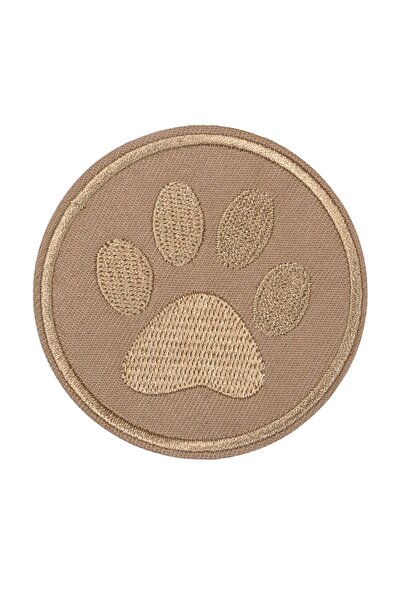 Leyaton Appliqué Iron-On Brown Paw Patch 5 cm Lwlhm-Rsyt34