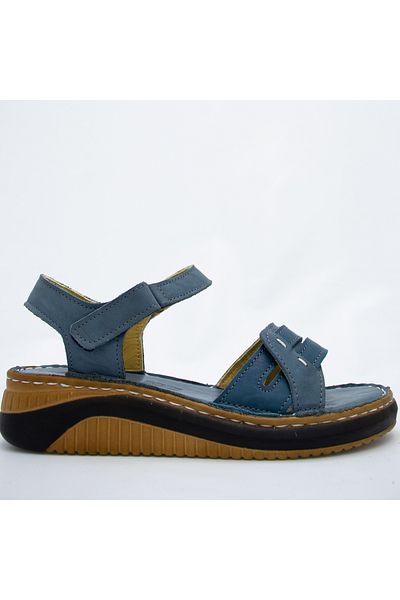 CONSUELO Orthopedic Leather Velcro Sandals 10222