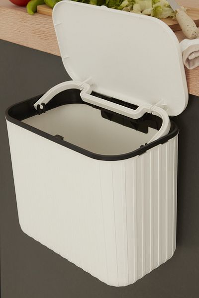 Karaca Home Coș de gunoi Pino 8 Lt Alb