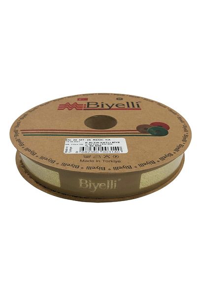 Biyelli Piping Glitter Layered Ka Gold 2 cm 25 Meters 50% Glitter 50% Polyester