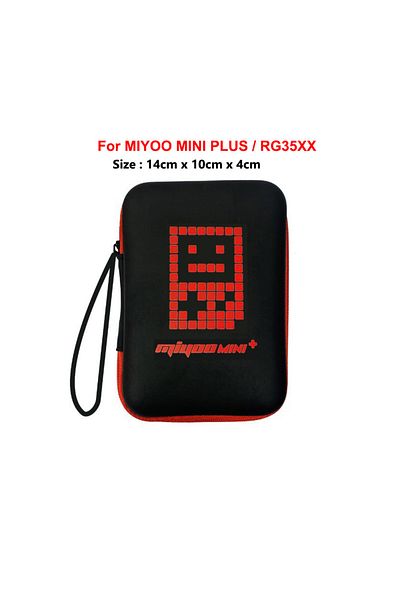 DEZORQ 04 Protect Game Storage Case for Miyoo Mini Plus M17 R36S R35S Portable Storage Console Bag Carry Ca