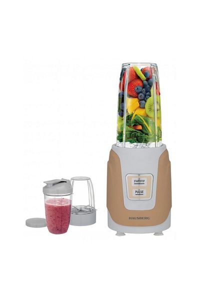 Hausberg Blender Hausberg HB-7675AU Auriu,Putere 1000W, Capacitate 1000ml, motor de cupru
