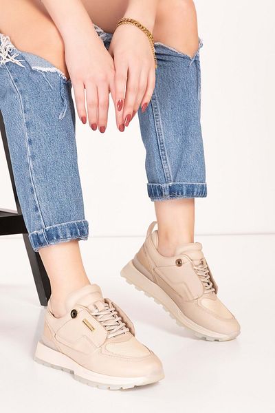 Gondol Pantofi casual de damă din piele naturală - confortabili în exterior și în interior tnl.1001
