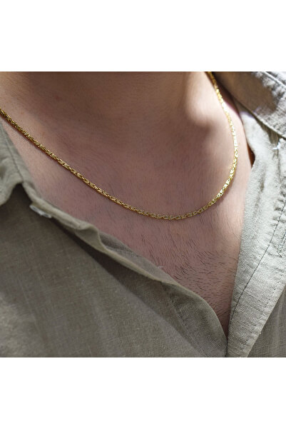 Lilarote Pırlanta Erkek Kral Zincir Kolye