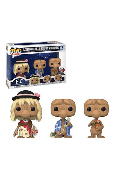 Funko Pop! Movies: E.T. 40周年Pop！ Movies E.T. 3-Pack