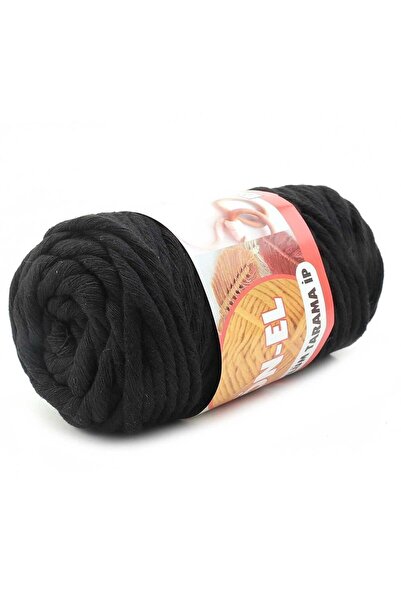 Marsilyan Cotton Macrame 4 mm Rope Black