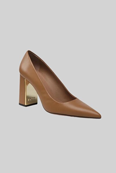 BOSS Kadın Topuklu Ayakkabı Bej