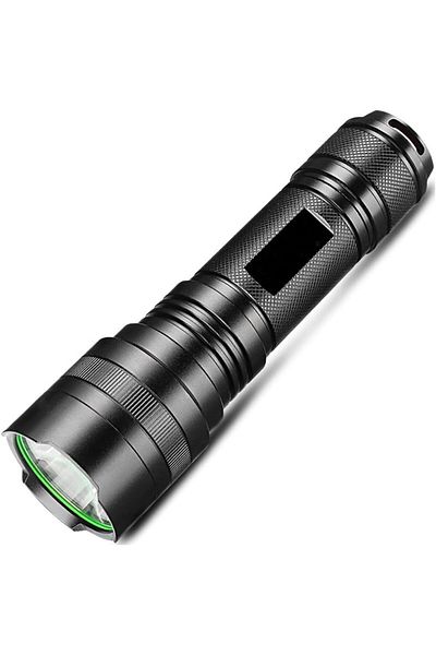 COOYA LED Flashlight,Bright 2000 Lumens,5 Modes,Waterproof,Portable Flashlight for Camping Hiking Outdoor