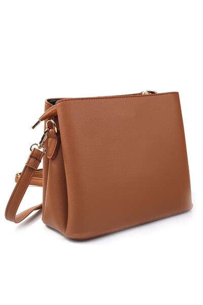 Armine Stylish Tan Shoulder Bag Modern Convenient Bag