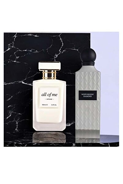 IBRAHIM ALQURASHI عطر جراي بيرل دايموند مع عطر اول اف مي