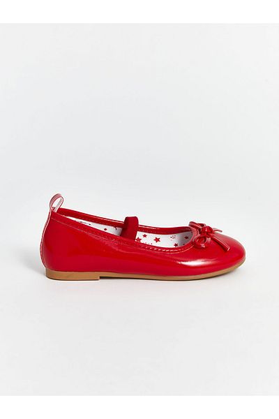 LC Waikiki Red Ballerina Ballerina with Bow for Girls from the 23 April Collection