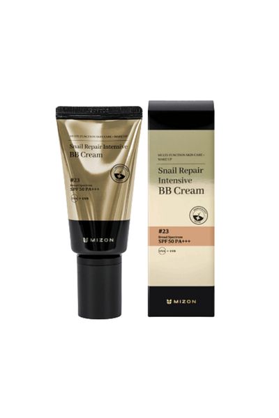 Mizon MIZON Snail Repair Intensive BB Cream #23 SPF50 50 ml - BB krém s šnečím slizem