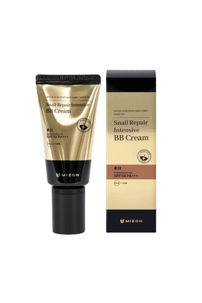 Mizon Snail Repair Intensive BB Cream #31 SPF50 50 ml - BB krém s šnečím slizem