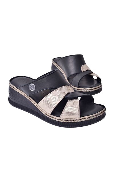 Mammamia Papuci de piele pentru femei D25YT-1265