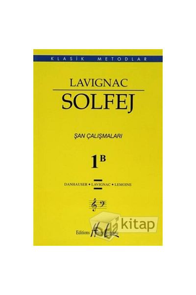 Portemem Yayınları Lavignac Solfege 1B