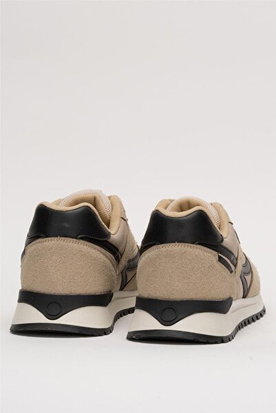 Liger Erkek Ortopedik Günlük Yürüyüş Koşu Sneaker Spor Ayakkabı BEJ