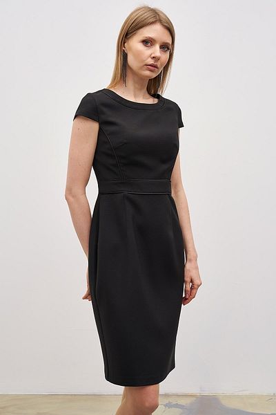 Journey Piping Detailed-Pencil Dress