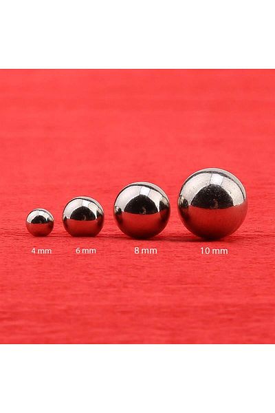 PASAMİA 6 Mm Silver Colored Pearl Without Hole - 25 gr (175-180 Pieces)