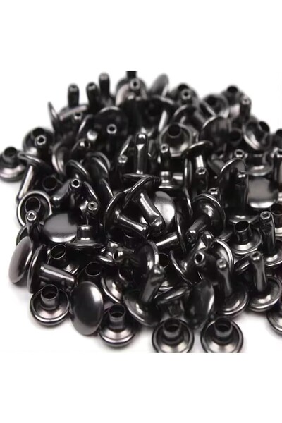 ipekbazaar Rivet (Rivet) No: 33.5 Double Head- (9 mm), 100 Sets