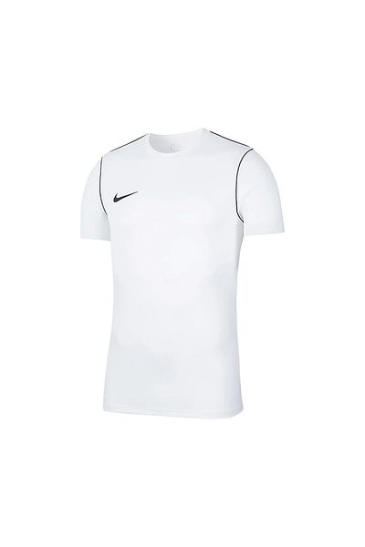 Nike Bv6883-100 Dri-fit Park Polo T-shirt Men's Football Jersey White