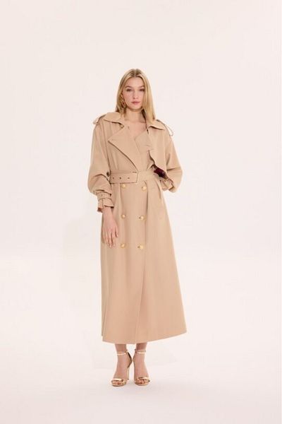 Missemramiss 4721 Rose Trench Coat