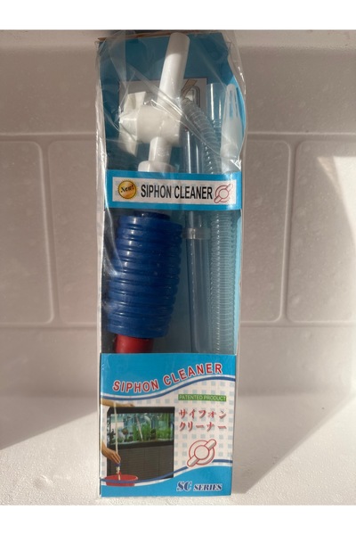 Meç Siphon Cleaner Vanalı Dip Çekimi Şifonu