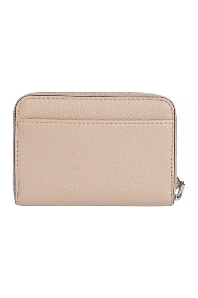 Calvin Klein Dámská peněženka s extra přihrádkami na karty s logem CK s potiskem šedá peněženka LV04K1024G-PBF