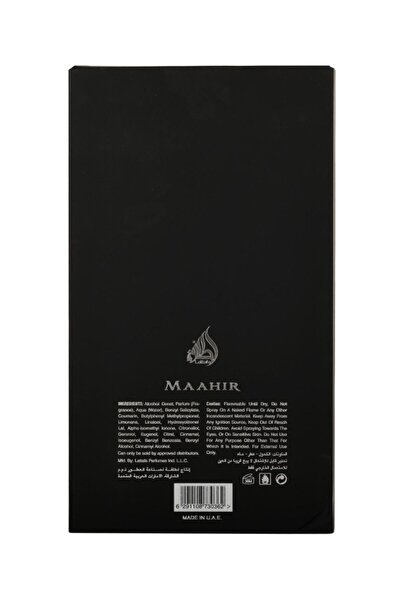 lattafa Maher Black Edition Perfume 100ml