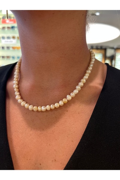 Gigi Gerçek inci kolye