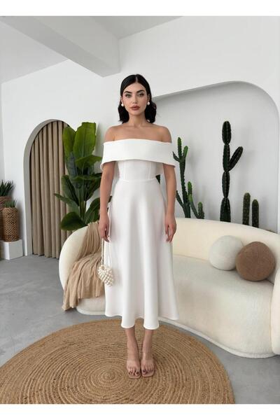 conconmoda Silvain Madonna Midi Boy Elbise