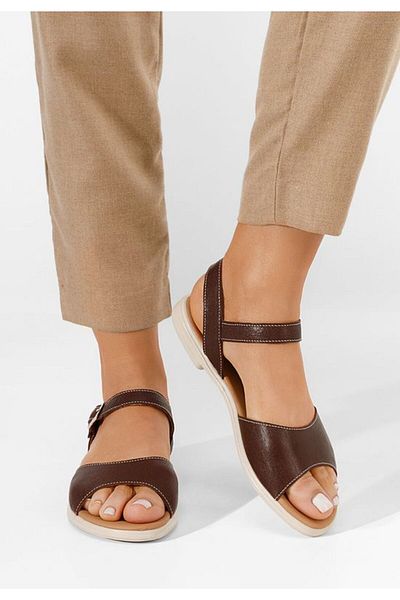 B T Shoes Sandale fara toc Viadana grena