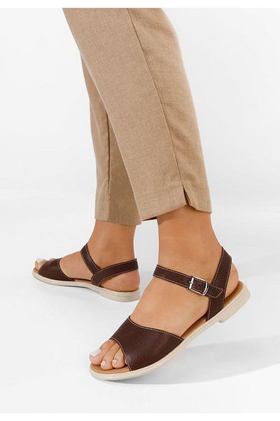 B T Shoes Sandale fara toc Viadana grena