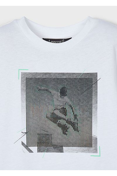 MAYORAL 04-10 ANI BĂIEȚI MAYORAL REFLECTOR TRIUC SET PANTALONI - ALB