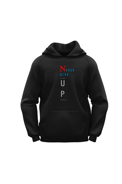 Gölge Store Μοντέρνο και κομψό εμπριμέ φούτερ με κουκούλα Unisex 1356