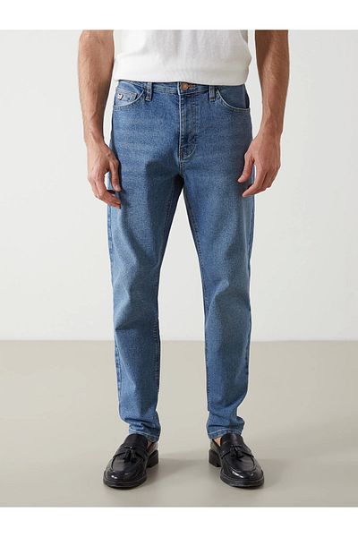 LC Waikiki Ανδρικό τζιν παντελόνι LCW Jeans Indigo 730 Carrot Mold