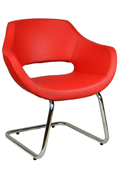 Bürocci Viva Misafir Koltuğu-kırmızı-2021j0116