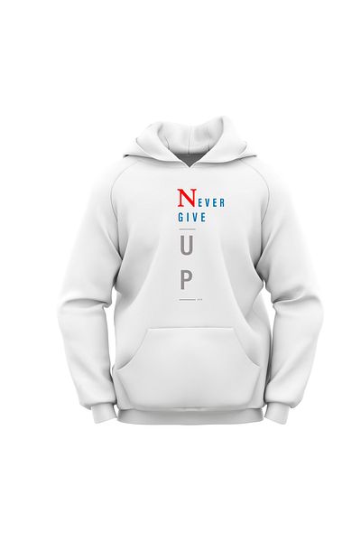 Gölge Store Μοντέρνο και κομψό εμπριμέ φούτερ με κουκούλα Unisex 1356