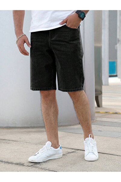 WKM Regular Fit Erkek Kot Şort