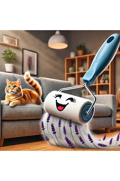 iconroller Ohmis Feather Collector Lavender Scented 2 Pack Spare Roll